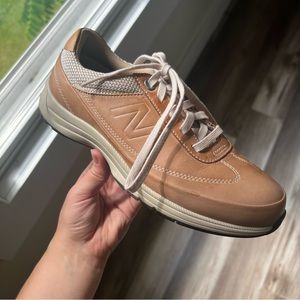 Tan/Cream New Balance Sneakers